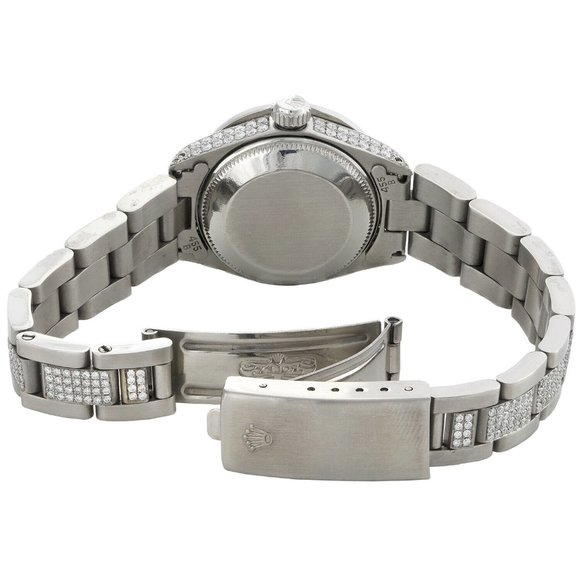 Women's Rolex 26mm 5CT Diamond Watch! Sale! Mint! With Rolex Box - Picture 7 of 10